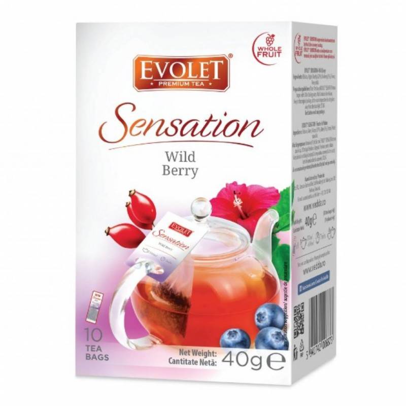 Ceai Evolet Wild Sensation Fructe De Padure G Dz Vedda