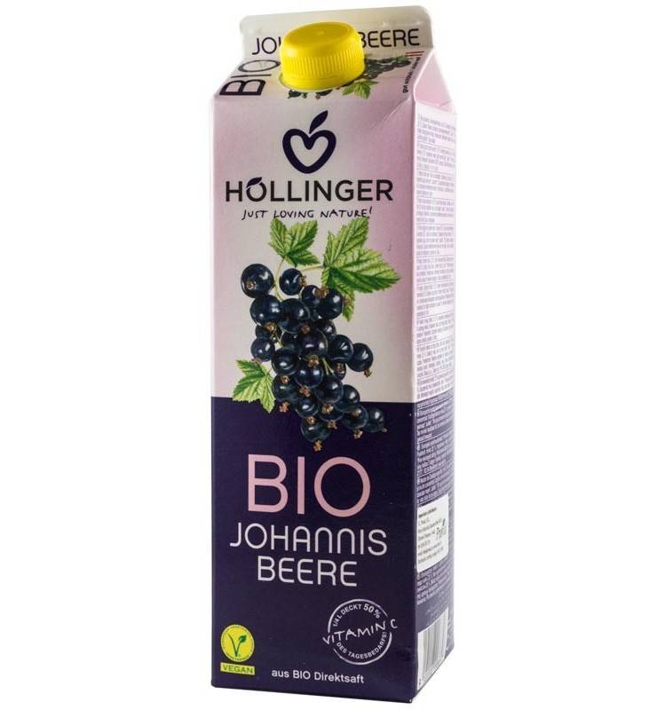 Nectar de coacaze negre - eco-bio 1l - Hollinger