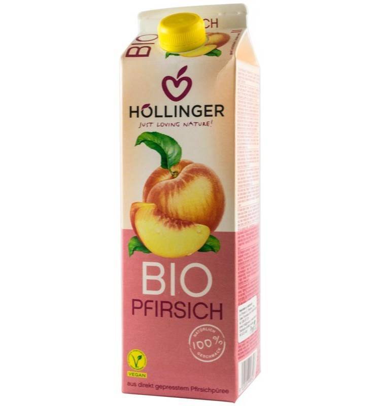 Nectar din piersici - eco-bio 1l - Hollinger