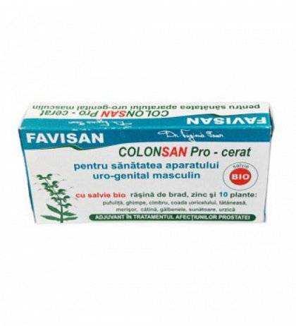 COLONSAN PRO cu salvie -supozitoare- eco- bio- 19g - Favisan