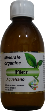 Fier organic coloidal - 200ml - AquaNano