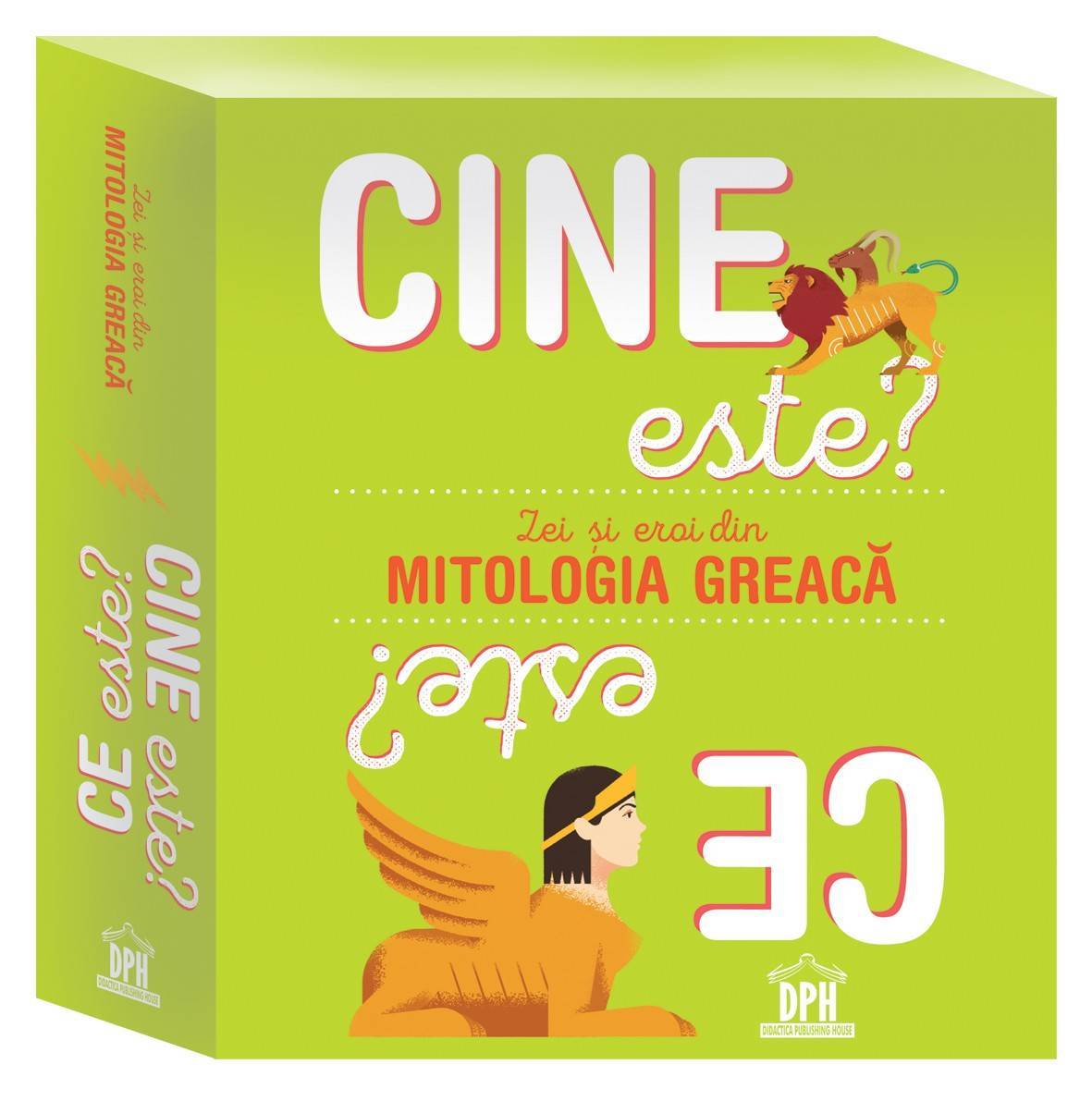 Cine este? Ce este? Zei si eroi din mitologia Greaca - carte - DPH