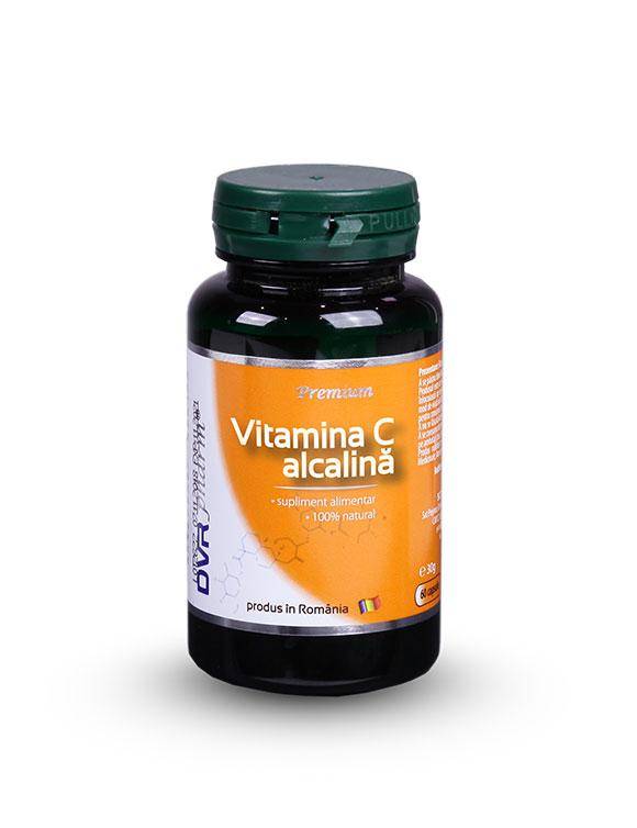 Vitamina C alcalina 60cps, DVR Pharm