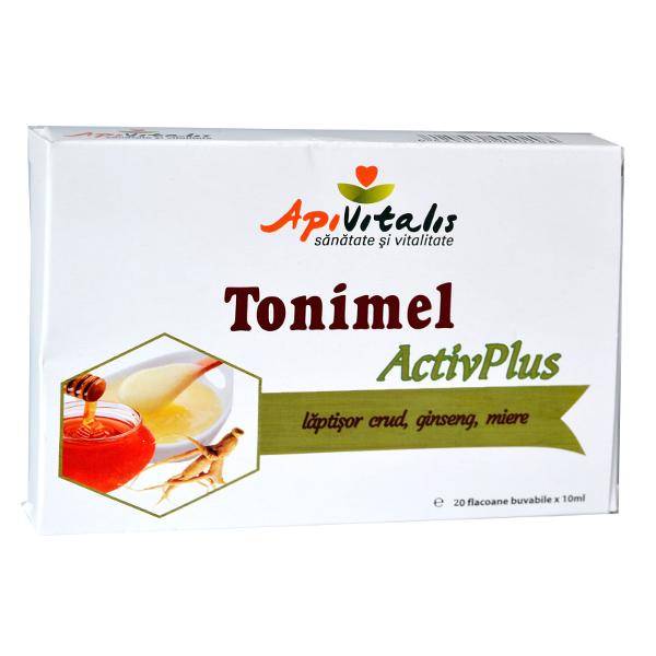 Tonimel ActivPlus, 20 fiole x 10ml, Apivitalis