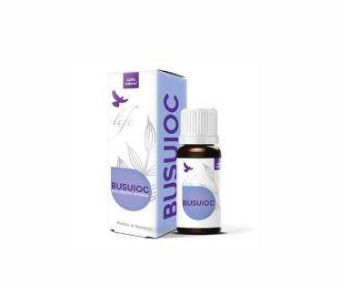 Busuioc ulei esential integral, 10ml, Life Bio