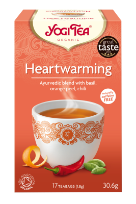 CEAI HEARTWARMING - BUCURIA VIETII 17pl ECO-BIO - Yogi Tea