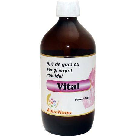 APA DE GURA VITAL 12ppm 500ml, AQUANANO