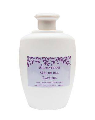 GEL DE DUS CU LAVANDA 380ml VEGAN, Aromaterre