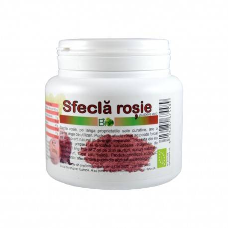 Sfecla rosie pudra eco-bio 200g, Deco Italia