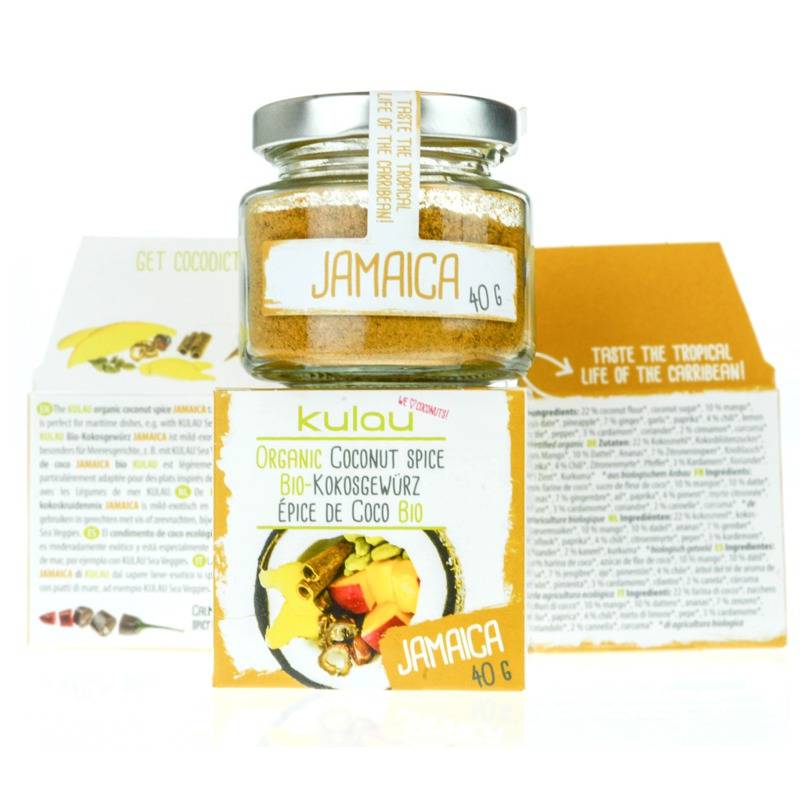 CONDIMENT JAMAICA CU COCOS BIO 40g KULAU