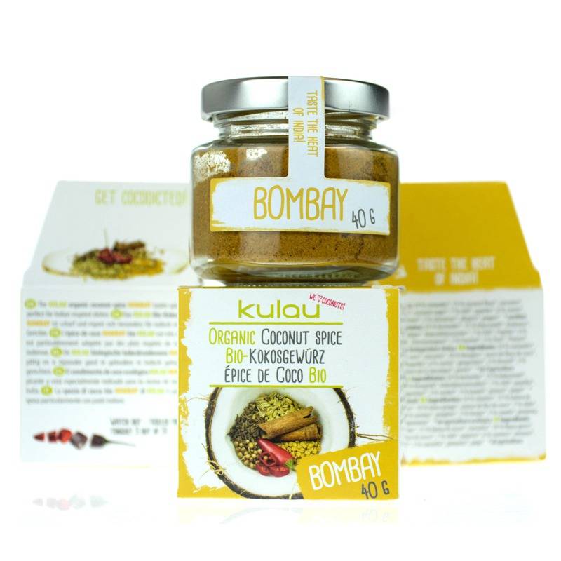 CONDIMENT BOMBAY CU COCOS BIO 40g KULAU