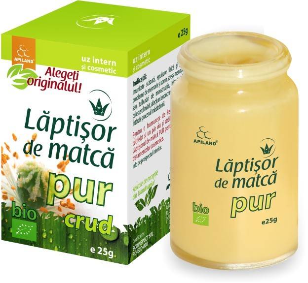 Laptisor de matca pur eco-bio 25g - ApiLand