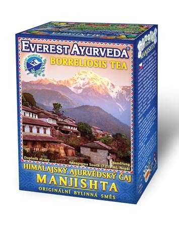 Ceai ayurvedic pentru boala capusei si boala Lyme - MANJISHTA - 100g Everest Ayurveda