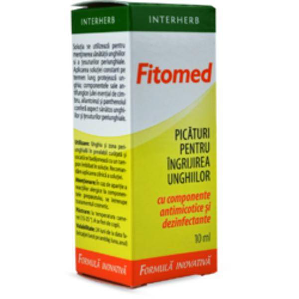 FITOMED PICATURI PENTRU UNGHII 10ml, INTERHERB