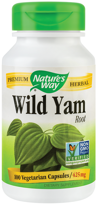 WILD YAM 425mg 100cps - Natures Way - Secom