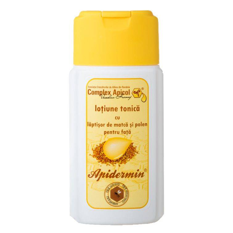 APIDERMIN LOTIUNE TONICA PENTRU FATA 100ml, COMPLEX APICOL