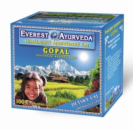 Ceai ayurvedic raceli copii - GOPAL  - 100g Everest Ayurveda