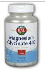 Magnesium Glycinate 400mg 60cps Kal, Secom