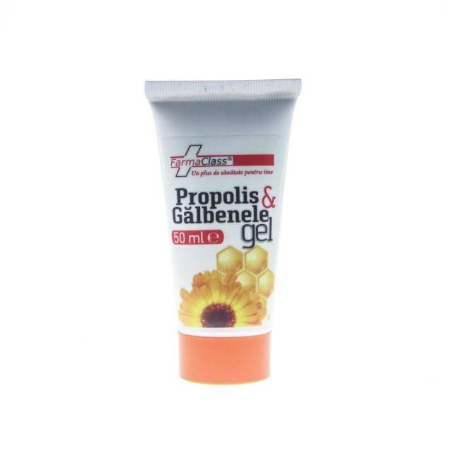 GEL PROPOLIS SI GALBENELE 50ml, FARMACLASS