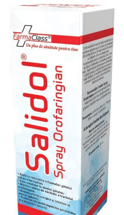 SALIDOL SPRAY OROFARINGIAN 30ml, FARMACLASS