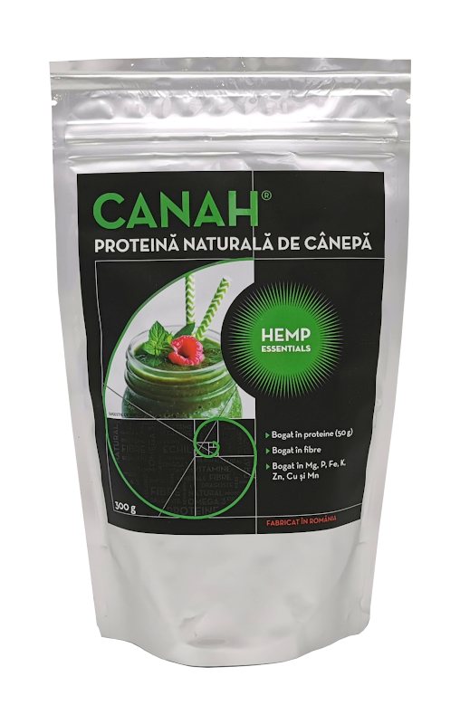 Proteina naturala de canepa 300g Canah