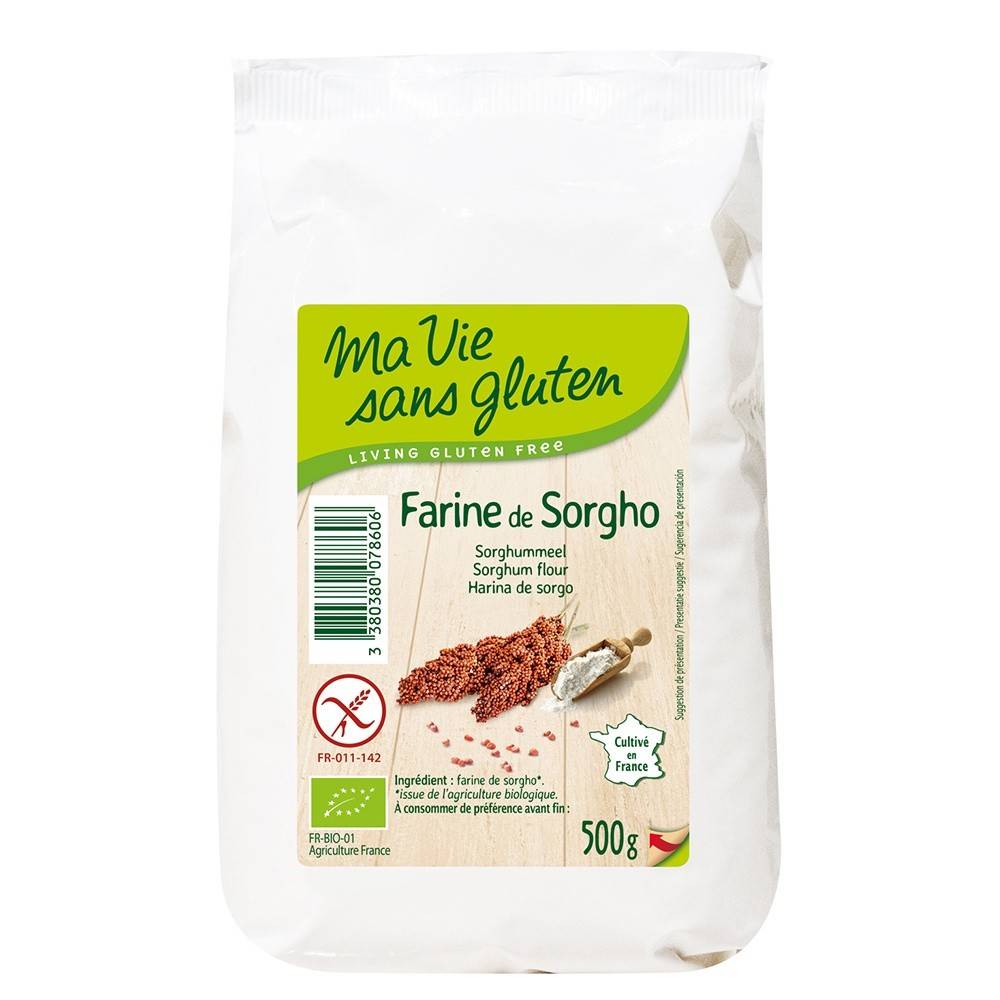 Faina de sorg, fara gluten, 500g, eco-bio - Ma vie sans Gluten