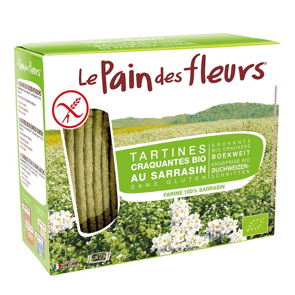 Turte crocante cu hrisca - fara gluten 150g eco-bio Le pain des fleurs