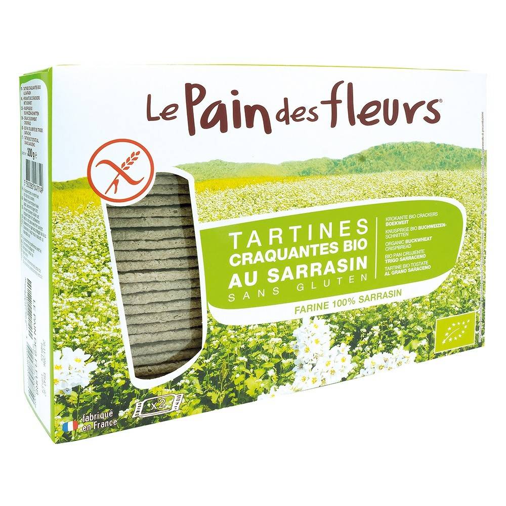 Turte crocante cu hrisca fara gluten eco-bio 300 gr - Le pain des fleurs