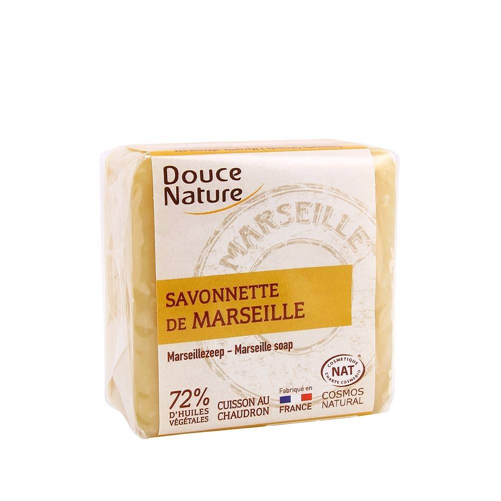 Sapun de Marsilia alb, 100g - Douce Nature