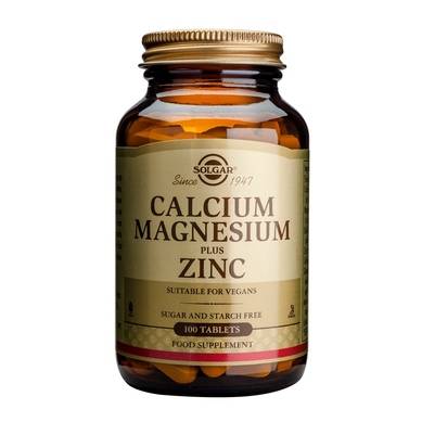 Calcium magnesium + Zinc  100cps - SOLGAR