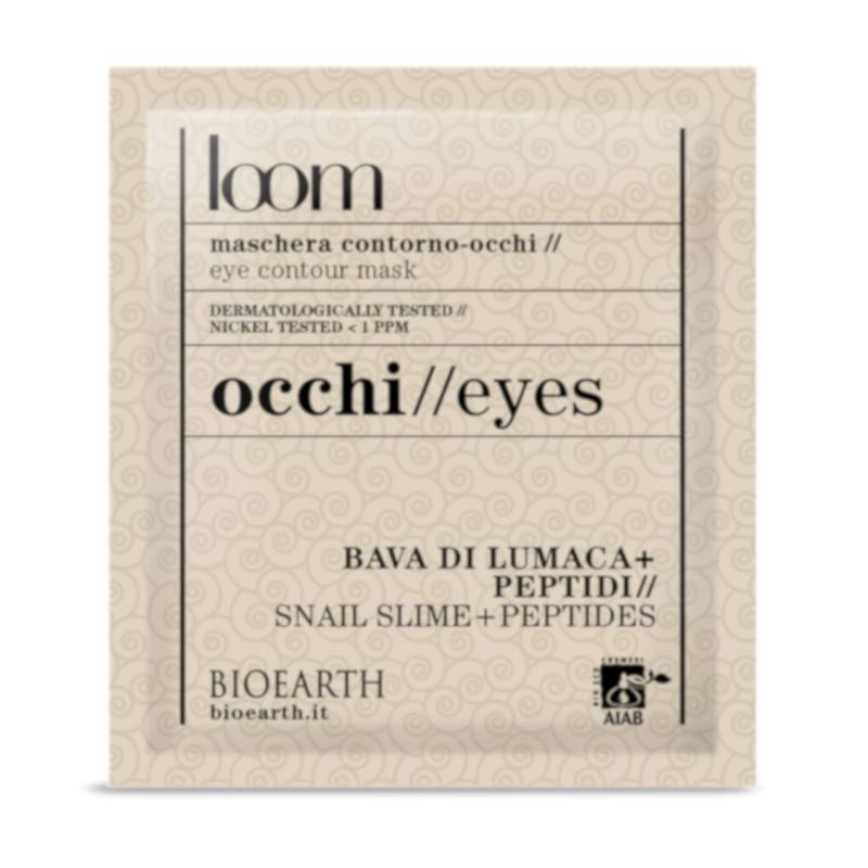 Masca servetel ochi cu melc si peptide - Loom Bioearth