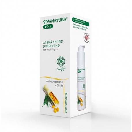 Crema antirid superlifting ten mixt si gras 45ml - Viva Natura