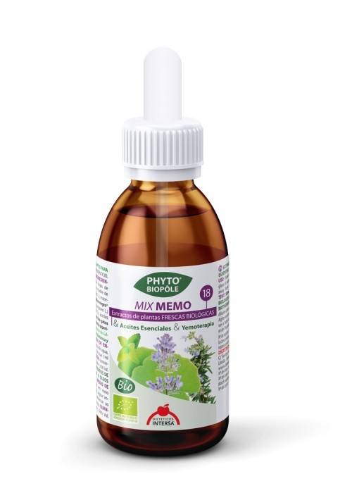 MIX MEMO18 DIN PLANTE, MEMORIE, 50 ML - Phyto-Biopole