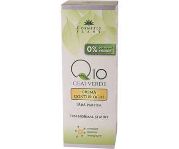 Crema contur ochi cu Q10 si complex mineral 30ml - Cosmetic plant 