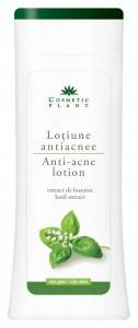 Lotiune antiacnee cu extract de busuioc 200ml - Cosmetic plant