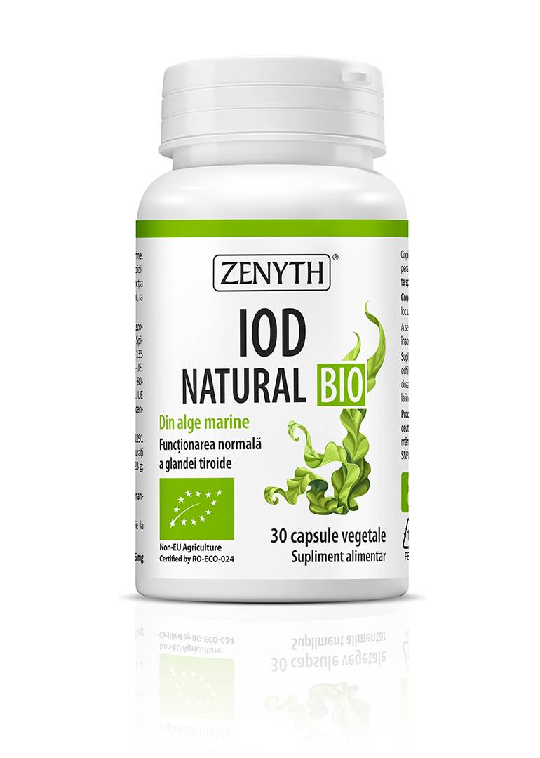 Iod Natural Bio, 30cps - Zenyth