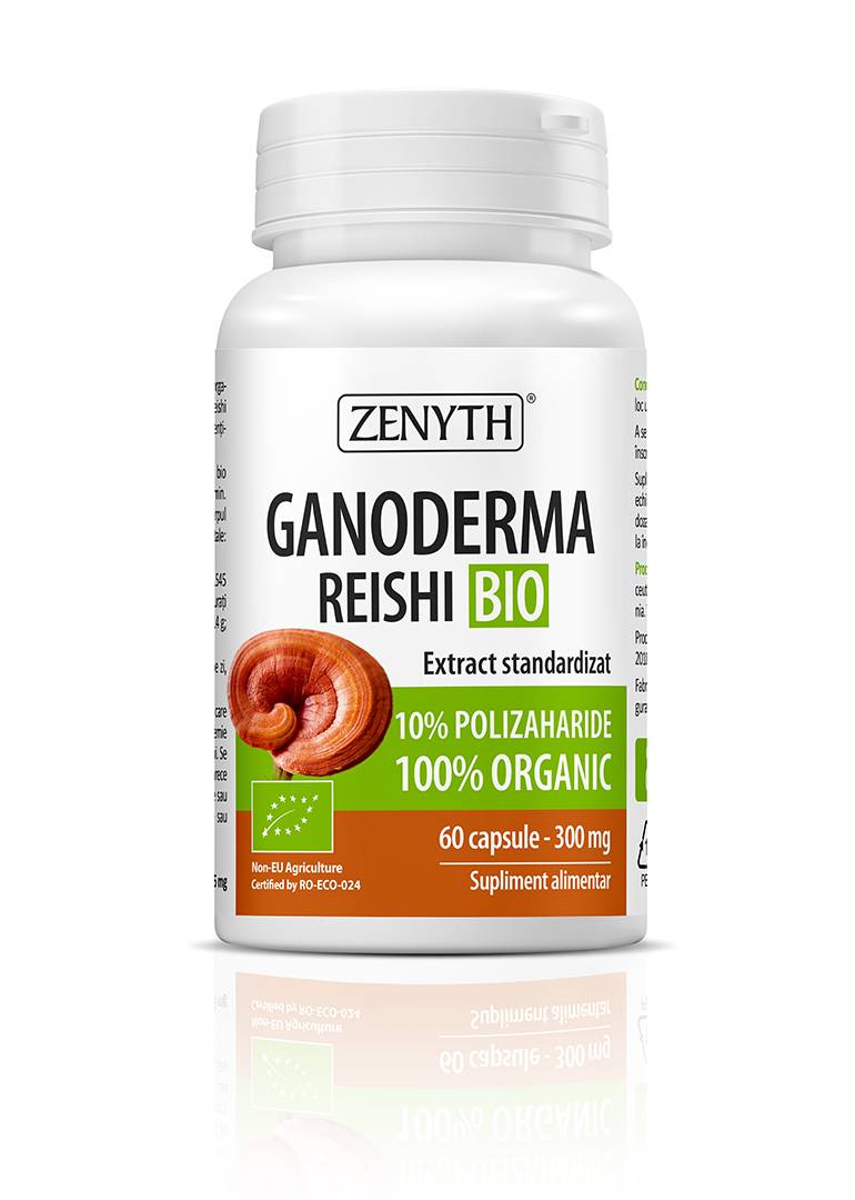 Ganoderma Reishi Bio 300g, 60 cps - Zenyth