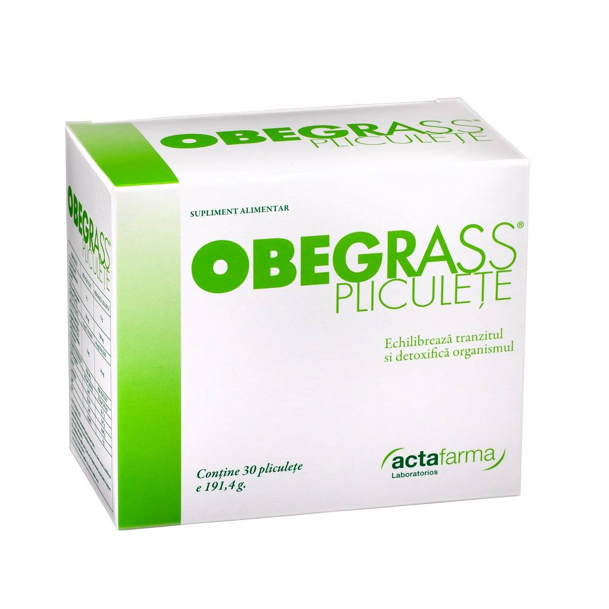 Obegrass 14 plicuri - Actapharma