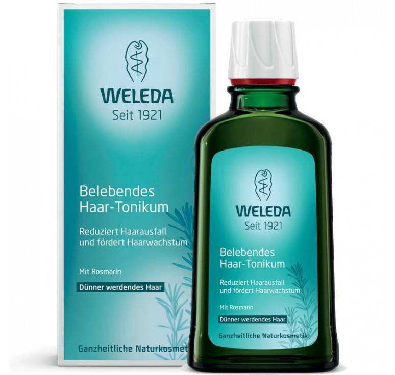 Tonic revigorant pentru par si scalp 100 ml -  Weleda