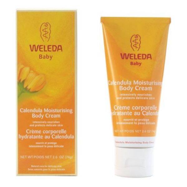 Crema de corp hidratanta cu galbenele Baby 75ml -  Weleda