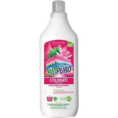 Detergent hipoalergen pentru rufe colorate eco-bio 1L - Biopuro