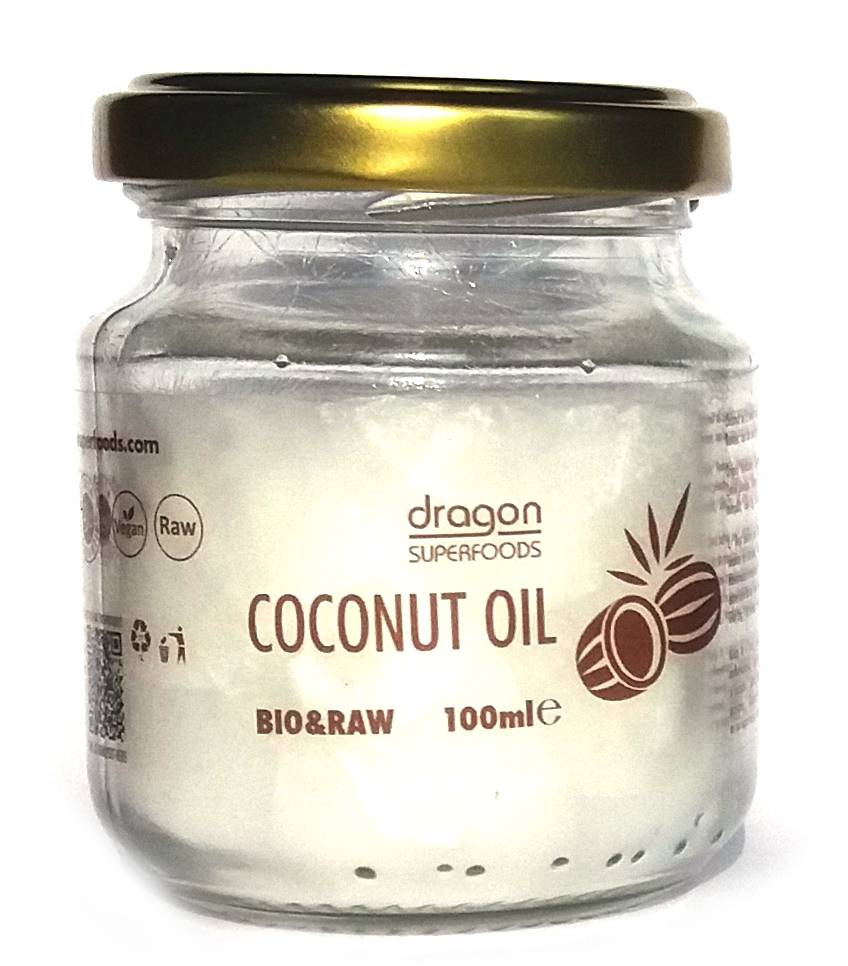 Ulei de cocos extra virgin 100g - ECO-BIO - Dragon Superfoods