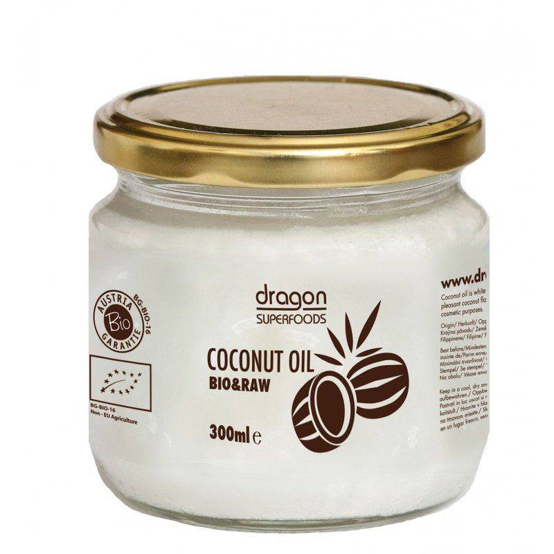 Ulei de cocos extra virgin 300g - ECO-BIO - Dragon Superfoods