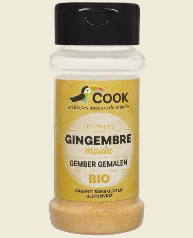 Ghimbir macinat eco-bio 30g, Cook