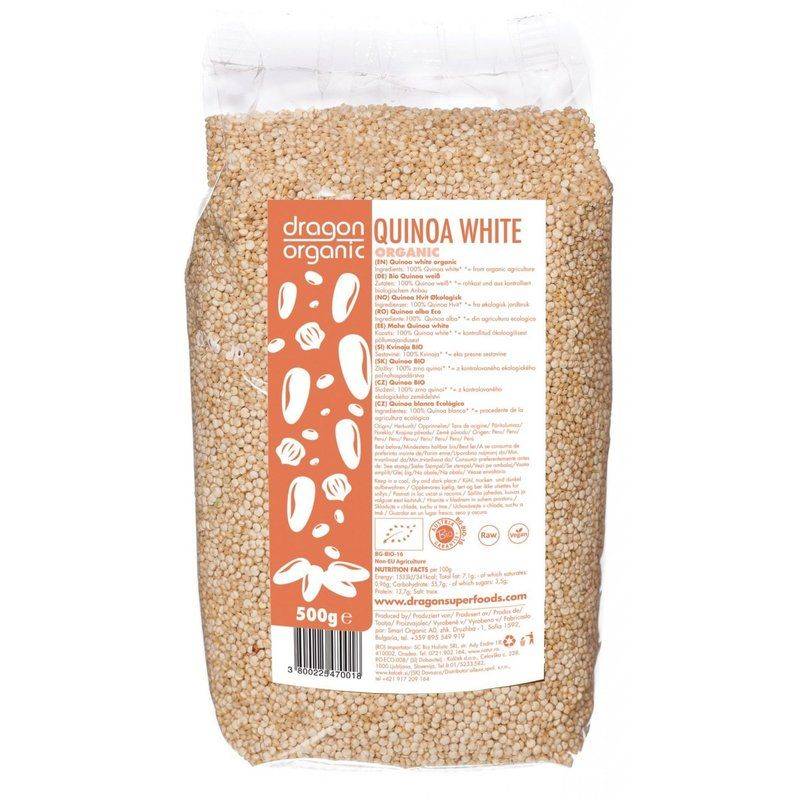 Quinoa alba 500g - ECO-BIO - DRAGON SUPERFOODS