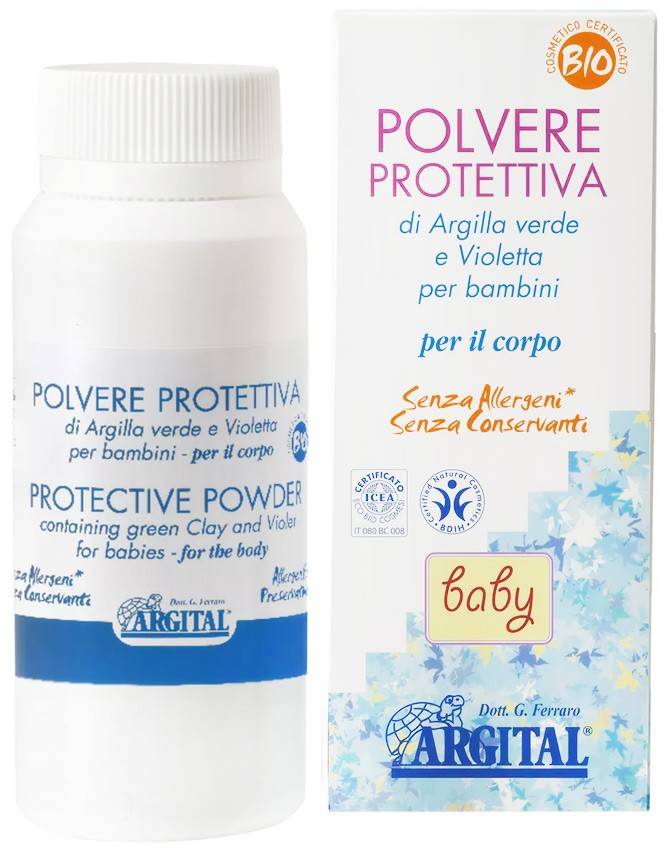 Pudra protectoare pentru copii, 60g - Argital