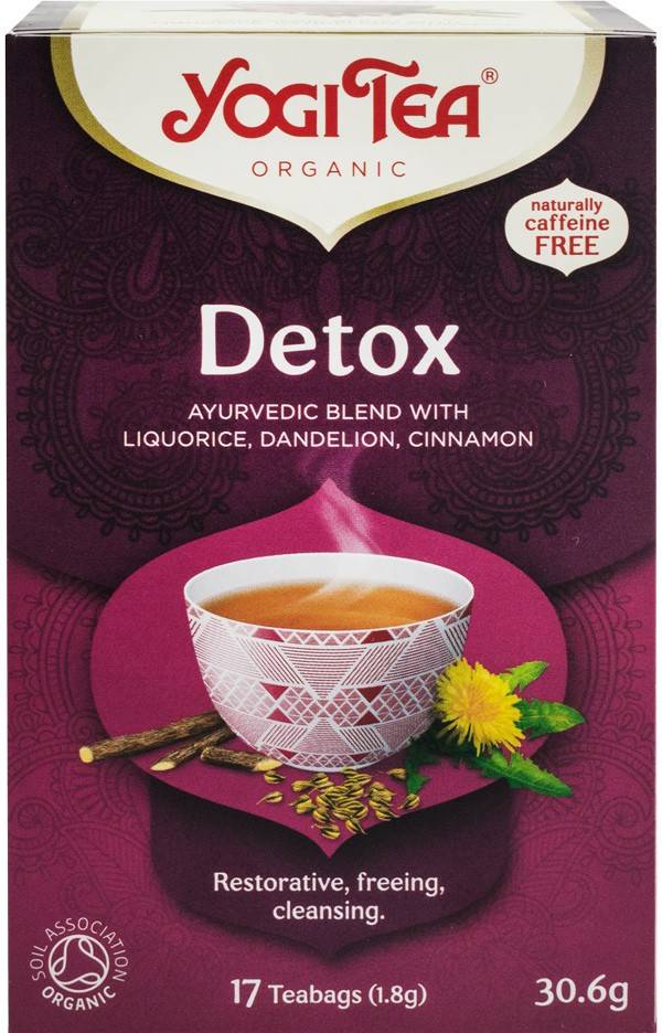 Ceai DETOXIFIANT 17pl ECO-BIO - Yogi Tea