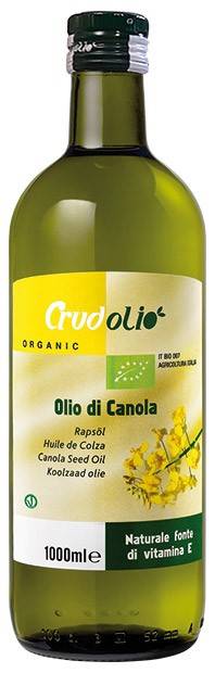 Ulei din seminte de rapita extravirgin - eco-bio 1000ml - Crudolio