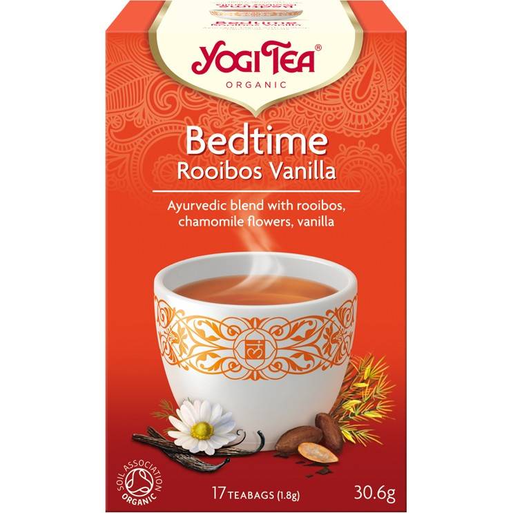 CEAI BEDTIME ROOIBOS VANILIE 17pl ECO-BIO - Yogi Tea