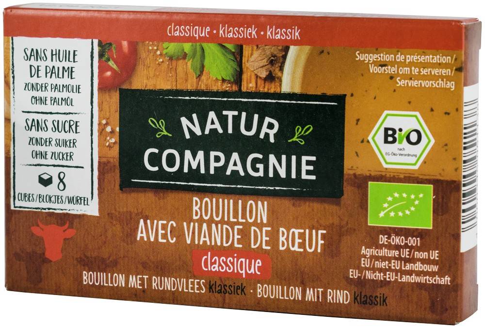 Supa cu carne de vita - eco-bio 96g - Natur Compagnie